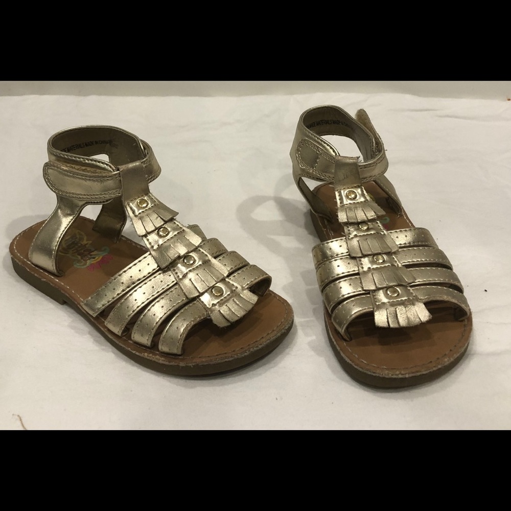 Gold Gladiator Sandal